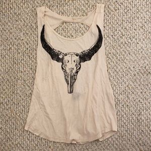 Tank top, Size XL, tan